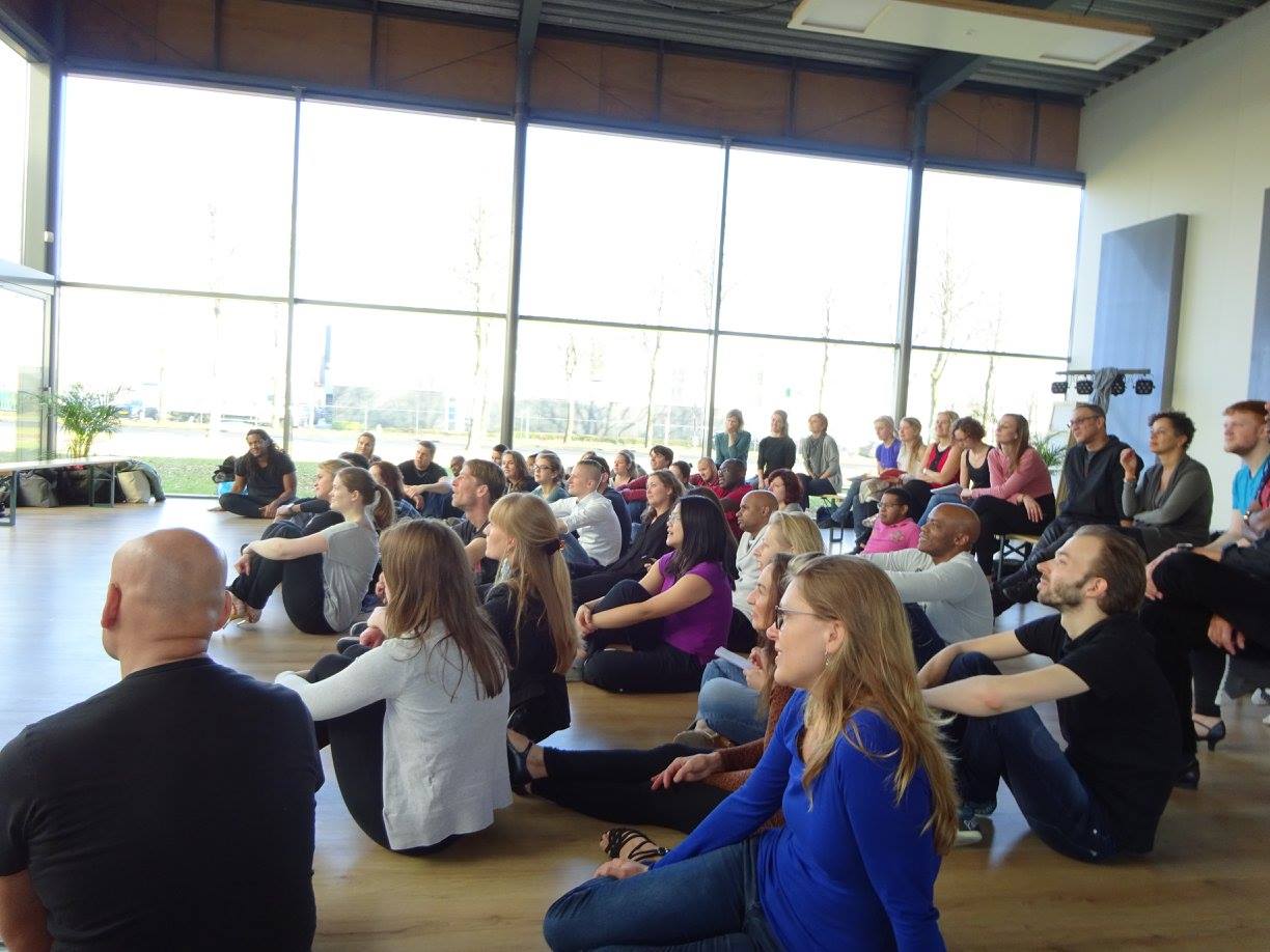 SDO-groep zittend